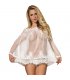 SUBBLIME BABYDOLL MANGA DE CAMPANA BLANCO S M