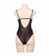 SUBBLIME QUEEN PLUS TEDDY DISENO FLORAL Y FLEQUITOS NEGRO