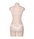 SUBBLIME QUEEN PLUS SET DOS PIEZAS CON TIRANTAS BLANCO