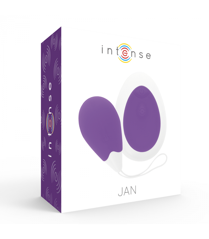 INTENSE JAN HUEVO VIBRADOR CONTROL REMOTO LILA