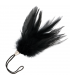 DARKNESS PLUMA ESTIMULADORA NEGRO 17CM