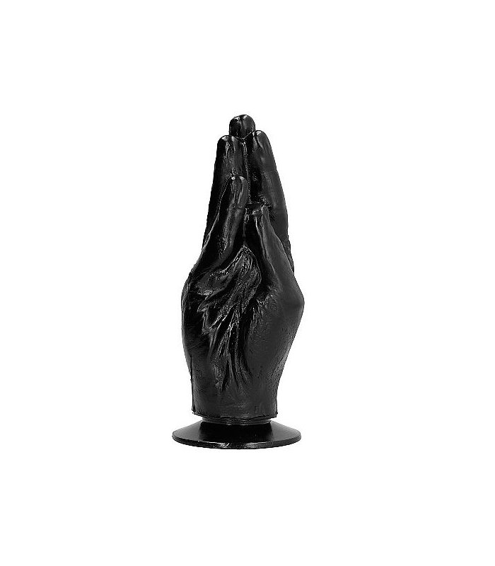 ALL BLACK DILDO FISTING 21CM