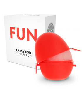 JAMYJOB HUEVO MASTURBADOR DISCRETO EDICION ROJO FUN