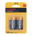 KODAK XTRALIFE PILAS ALCALINAS C X 2 UNDS