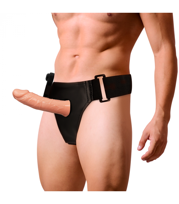 HARNESS ATTRACTION aRNES HUECO BENNY CON VIBRADOR 17 X 45CM