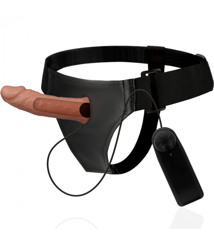 HARNESS ATTRACTION aRNES HUECO BENNY CON VIBRADOR 17 X 45CM