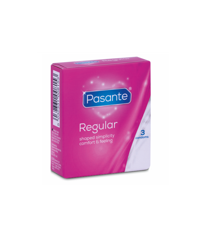 PASANTE CONDOM GAMA REGULAR 3 UNIDADES