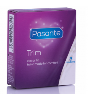 PASANTE PRESERVATIVOS TRIM MaS DELGADO 3 UNIDADES