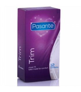 PASANTE PRESERVATIVOS TRIM MaS DELGADO 12 UNIDADES