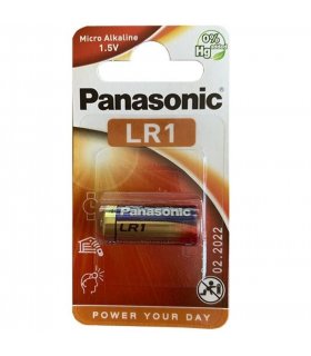 PANASONIC PILA ALCALINA LR1 15V BLISTER 1 UNIDAD