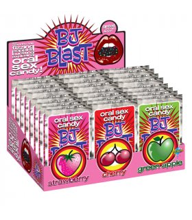 PIPEDREAMS BJ BLAST CARAMELO SEXO ORAL SURTIDO DISPLAY 36 UDS