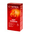 CONTROL HOT PASSION PRESERVATIVOS EFECTO CALOR 10 UNIDADES
