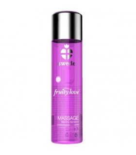 SWEDE FRUITY LOVE ACEITE EFECTO CALOR FRAMBUESA Y RUIBARBO 60 ML