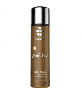 SWEDE FRUITY LOVE ACEITE EFECTO CALOR CHOCOLATE NEGRO 120 ML