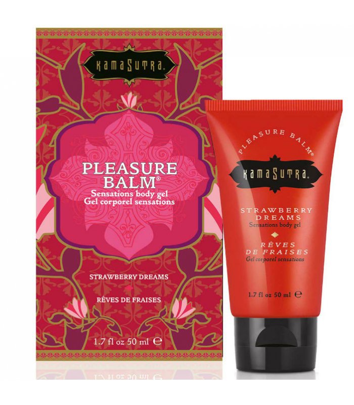 KAMASUTRA BALSAMO PLACER ESTIMULANTE SABOR SUENOS DE FRESA 50ML