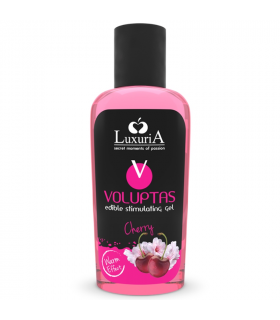 LUXURIA VOLUPTAS GEL ESTIMULANTE COMESTIBLE EFECTO CALOR CEREZA 100 ML