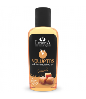 LUXURIA VOLUPTAS GEL ESTIMULANTE COMESTIBLE EFECTO CALOR CARAMELO 100 ML