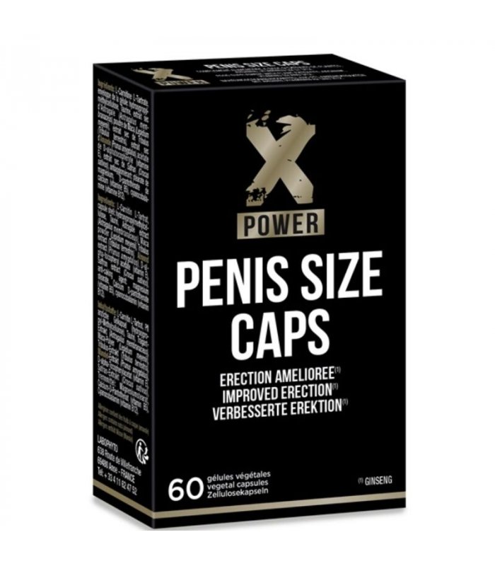 XPOWER PENIS SIZE CAPS MEJORA DE LA ERECCIoN 60 CAP