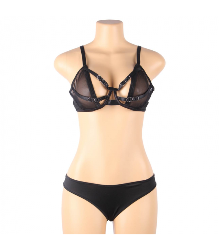 QUEEN LINGERIE SET DOS PIEZAS S M