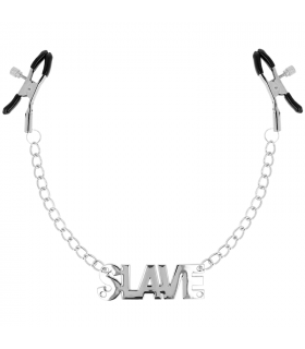 OHMAMA FETISH PINZAS PEZONES CON CADENA SLAVE