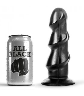 ALL BLACK DILDO 17CM