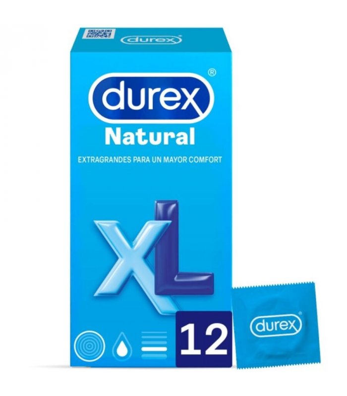 DUREX NATURAL XL 12 UDS