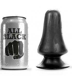 ALL BLACK ANAL PLUG 12CM