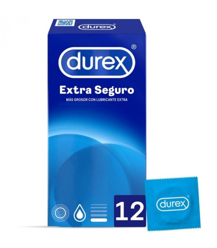 DUREX EXTRA SEGURO 12 UDS