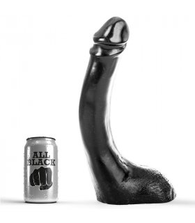 ALL BLACK DILDO NEGRO 29CM FISTING