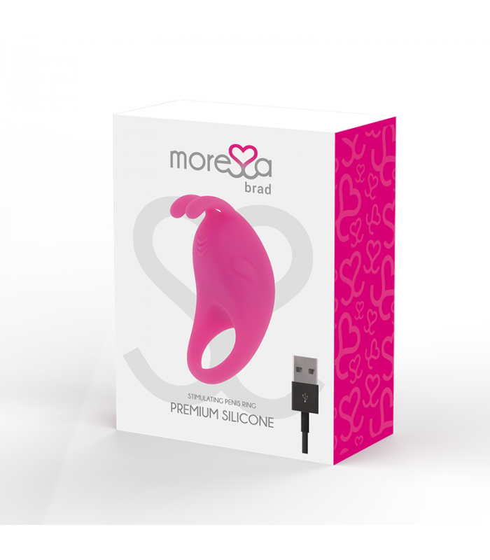 MORESSA BRAD PREMIUM SILICONE RECARGABLE ROSA