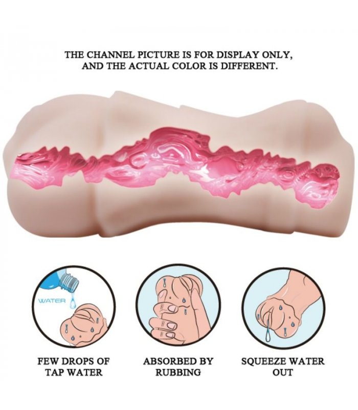 CRAZY BULL MASTURBADOR WATER SKIN VAGINA CON BALA VIBRADORA 2
