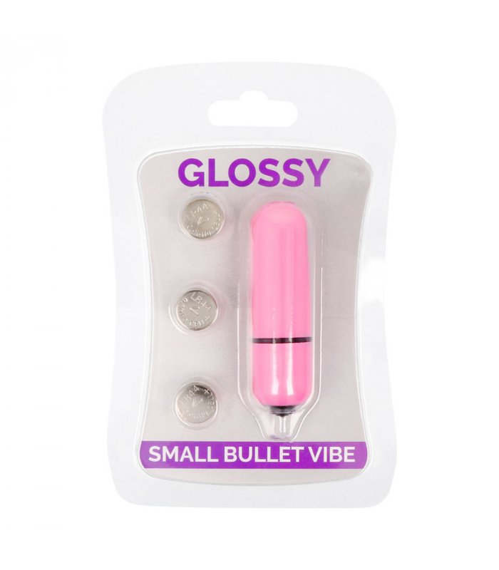 GLOSSY SMALL BALA VIBRADORA ROSA INTENSO