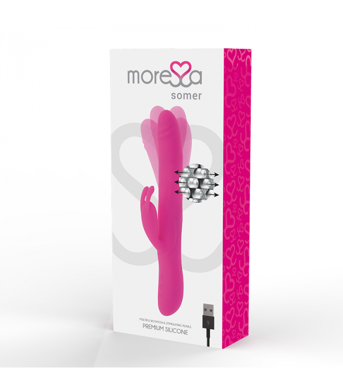 MORESSA SOMER VIBRADOR PREMIUM CON ROTACION MULTIPLE