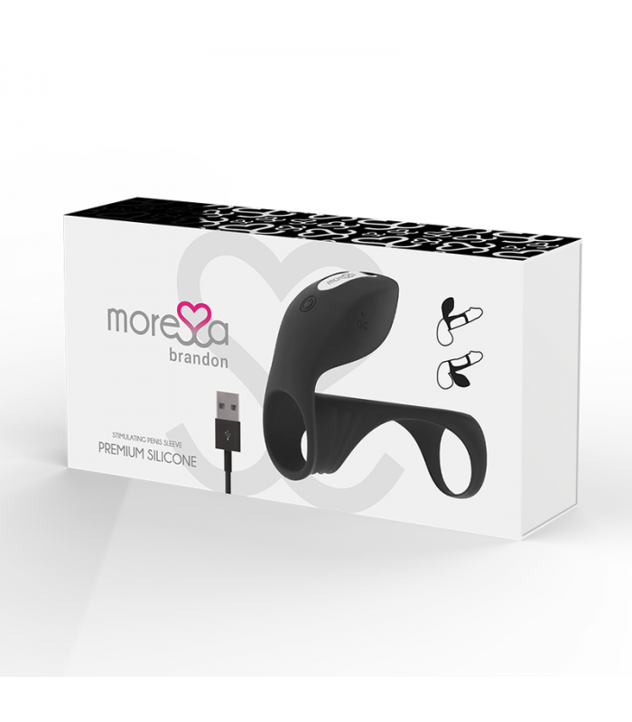 MORESSA BRANDON ANILLO VIBRADOR CON FUNDA