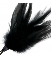 DARKNESS PLUMA ESTIMULADORA NEGRO 17CM
