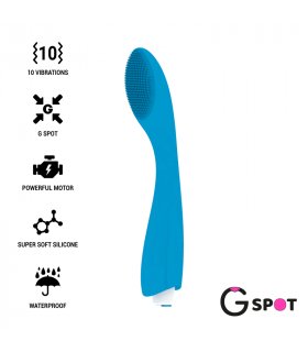 G SPOT GYLBERT VIBRADOR PUNTO G AZUL TURQUESA