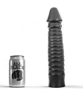 ALL BLACK DILDO 26CM