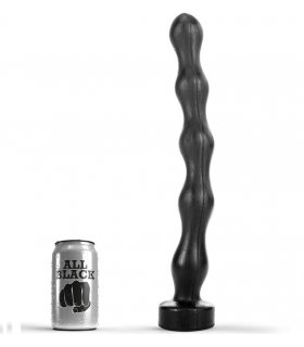 ALL BLACK ANAL BEADS 415CM