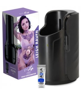KIIROO PACK KEON FEEL LEIGH RAVEN LUBRICANTE AQUA QUALITY 50 ML