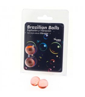 TALOKA BRAZILIAN BALLS GEL EXCITANTE EFECTO VIBRACIoN 2 BOLAS