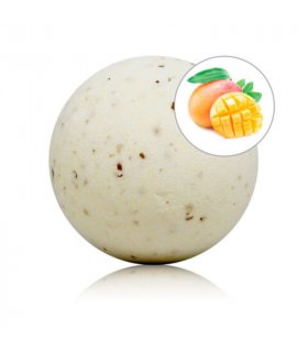 TALOKA BOMBA DE BANO CON AROMA MANGO Y PeTALOS DE ROSA