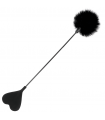 DARKNESS FUSTA CON PLUMA LOVE NEGRO 50CM