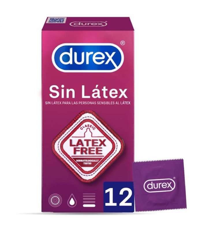 DUREX PRESERVATIVOS SIN LATEX 12 UDS