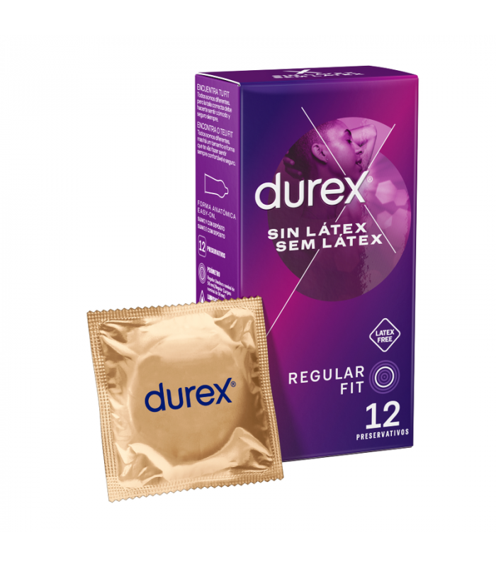 DUREX PRESERVATIVOS SIN LATEX 12 UDS