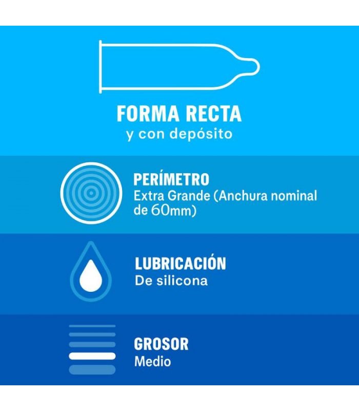 DUREX NATURAL XL 12 UDS