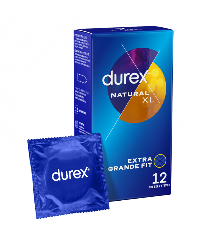 DUREX NATURAL XL 12 UDS