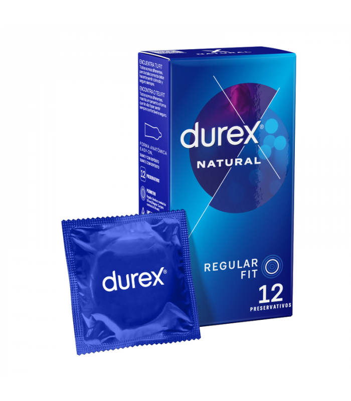 DUREX NATURAL PLUS 12 UNIDADES