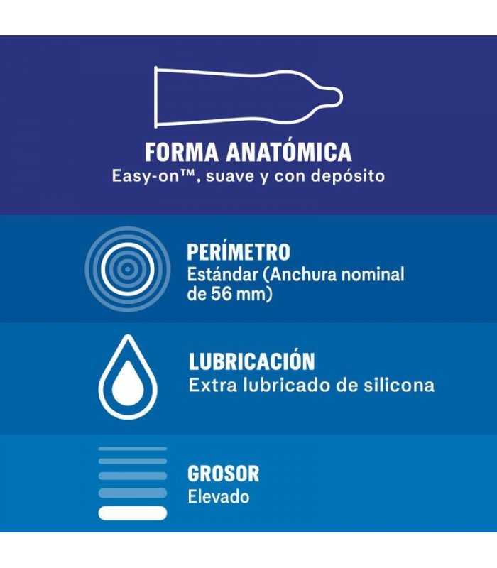DUREX EXTRA SEGURO 12 UDS