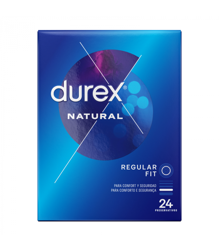 DUREX NATURAL PLUS 24 UNIDADES