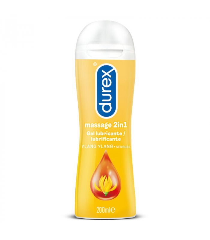 DUREX MASAJE 2 EN 1 SENSUAL YLANG YLANG 200 ML